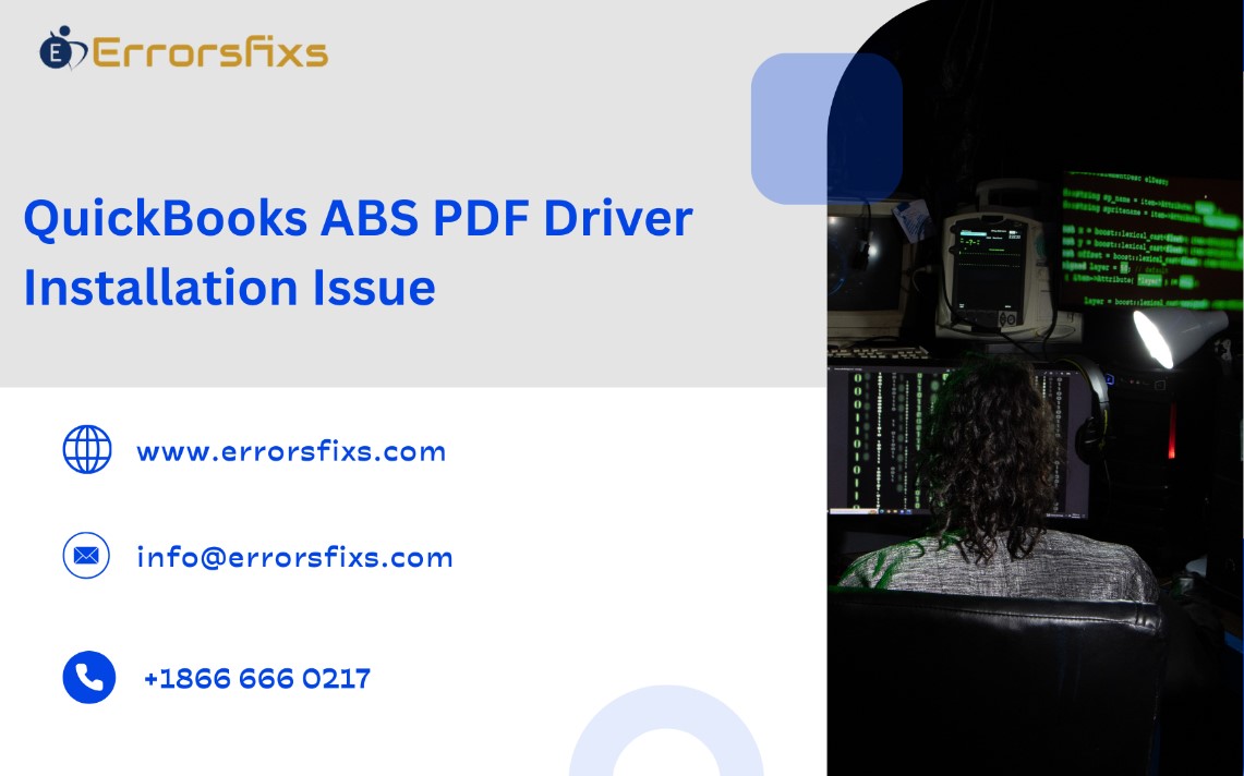 Quickbooks Abs Pdf Driver Installation Issue